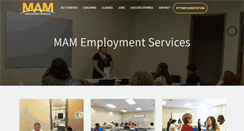 Desktop Screenshot of mamjobsnetwork.org