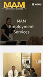Mobile Screenshot of mamjobsnetwork.org
